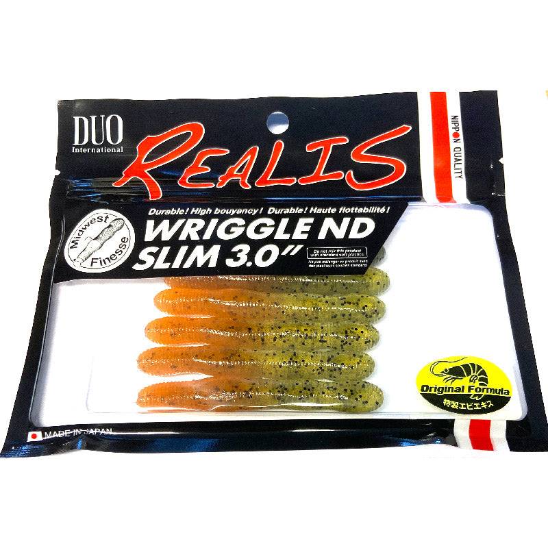 DUO Realis Wriggle ND Slim 7.62cm 3in (TPE), 7-pack - BTM Dweller