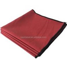 200 gsm 40x40 cm Auto Detailing Car Wash Finishing Towel Microfiber Suede Cleaning Cloth for Glass and Windows Tablets TV