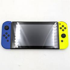 Nintendo Switch - Blue/Neon Yellow - Konsol - 2019 Model - SNR XKJ10000488036 (B Grade) (Genbrug)