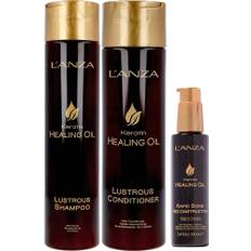 Lanza Healing Oil Bundle Shamoo 300 ml & Conditioner 250 ml & Serum 100 ml