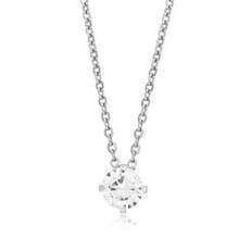 Blomdahl Halsband Tiffany CZ White 7 mm 33‑2415‑0730
