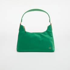Väska Calvin Klein Jeans Satin Nylon Small Shoulder Bag Green Universal