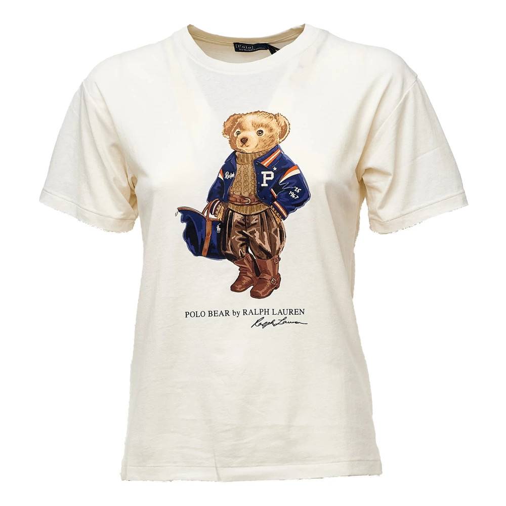 Polo Ralph Lauren - Björntryckt T-shirt Toppar - Dam - L -