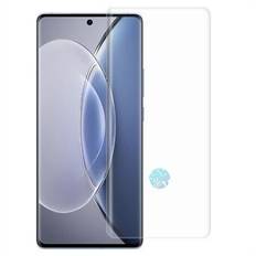 RURIHAI 3D Curved UV Liquid Screen Protector för vivo X90 5G / X90 Pro 5G härdat glasfilmsstöd Fingeravtrycksupplåsning