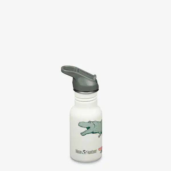 Klean Kanteen drikkedunk - Kid Classic Narrow 355ml (w/Flip Seal Sport) Dino Skate