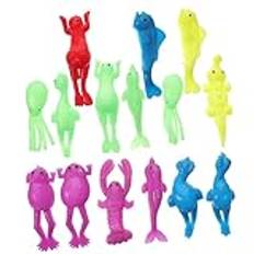 BESTonZON 15St Finger Katapult Djur Barn Slangbellor Roliga Finger Leksaker Stress Relax Leksaker Finger Flyg Leksaker Party Finger Leksaker Interaktiva Finger Leksaker Barn Leksaker Flyg