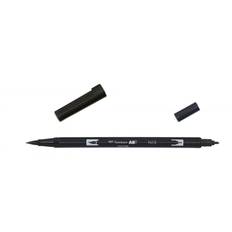 Marker ABT Dual Brush N15 sort, Tombow ABT-N15, 6stk