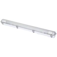 Sygonix LED-våtrumsbelysning 22 W Neutralvit Grå genomskinlig