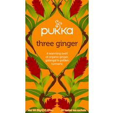 Pukka Three Ginger tea - Økologiske Tebreve