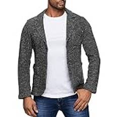 Reslad Herr-Sakko sportig jockett kostym jacka smal passform fritid blazer herr RS-1421, antracit, XL