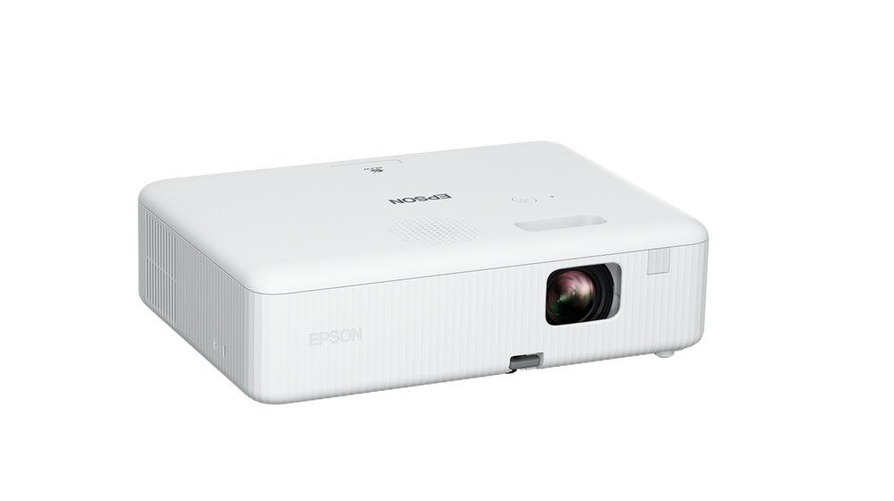 Epson 3LCD-projektor CO-W01 WXGA (1280x800), 3000 ANSI lumen, hvid, lampegaranti 12 måneder.