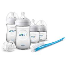 Philips Avent Sutteflaske natural sampak (2 a 125 ml og 2 a 240 ml) + en opvaskebørste