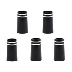 Golf Socket Set of 5 Iron Parallel Tip Silver 2 Lines Outer Diameter Diameter 13.8/Inner 9.3/Height 25.0(mm) silver