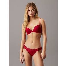 Push-Up Plunge Bra - CK Attraction - Red - EU 65/E