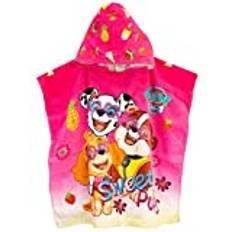 Paw Patrol Girls' Hooded Towel Poncho One Size