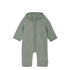 HUTTELIHUT Pram Suit Ears Cot. Fleece |Green |98
