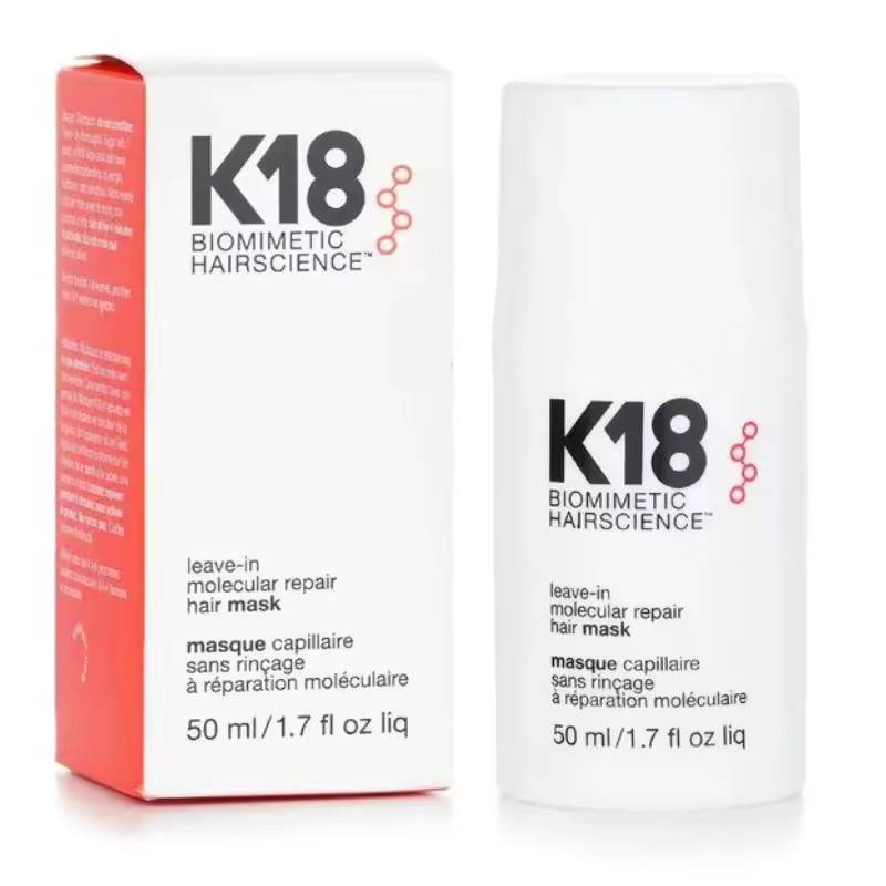 Original K18 Leave-In Molecular Repair Hair Mask Deep Conditioning Keratin Treatment Soften Hair Smoothing Healthy Hair Care