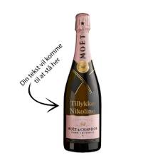 Personliggør Moët & Chandon Rosé Impérial Brut NV 75 cl.