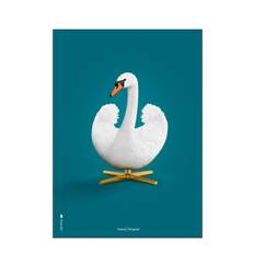 BRAINCHILD Svanen-Petroleum |Multi/patterned |30X40 cm
