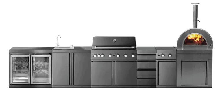 Black Collection - Fritstående udekøkken - Kansas - Myoutdoorkitchen