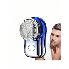 Mens Foil Shavers, Cordless Mens Electric, Portable Pocket Shaver, Washable Travel Shaver, Travel Electric for Men Shaving Facia