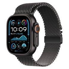 Lippa Apple Watch Rustfrit Stål inkl. Lås 38/40/41 mm, Sort