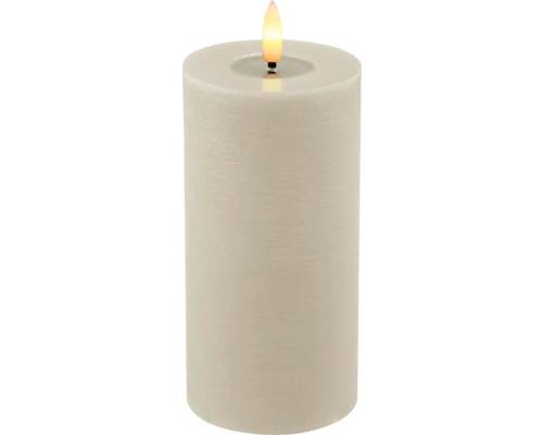 LED-Ljus LAFIORA vaxljus Ø7,5x17,5cm bomull
