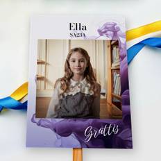 Studentplakat Pretty Smoke Lila