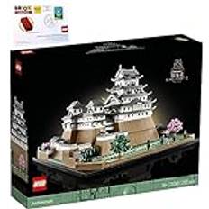 BRICKCOMPLETE Lego Set med 2 21060 slott Himeji & 1 x FDC First Day Cover/första bokstäver med specialstämplar/90 år Lego Edition