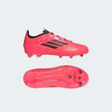 F50 Pro Firm Ground Kids støvler - Turbo / Aurora Black / Platinum Metallic - 35 1/2