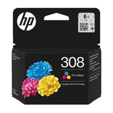 HP 308 original trefarvet blækpatron ➞ På vej til lager - forventet dato: 13.04.2025