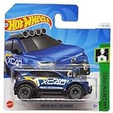 Hot Wheels – Volvo XC40 Recharge – HW Green Speed 2/10 – HTB79 – Kort kort – mörkblå metallic – mattel 2024