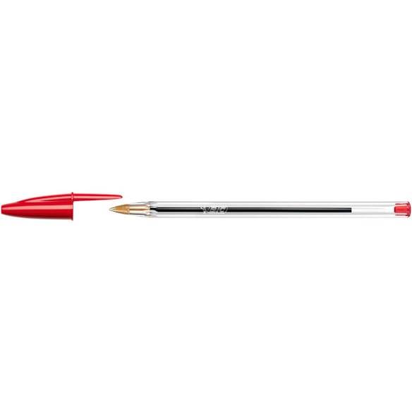 Bläckkulpenna BIC Cristal Medium Röd, 1.0mm, 50st 50st