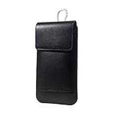 DFV mobile - Belt Case Cover Vertical Double Pocket for ONYX BOOX PALMA (2023) - Black