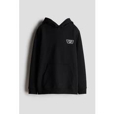 Pojke - Svart Full Patched Pullover - Size: 146/152 - H&M - Black (146/152)