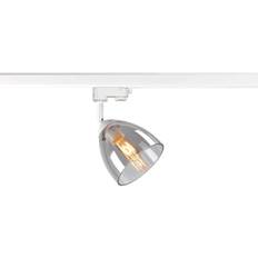 SLV PARA CONE GL GU10, 3 Phasen Spot weiß / transparent - Leuchten mit 3 Phasen Adapter 230V