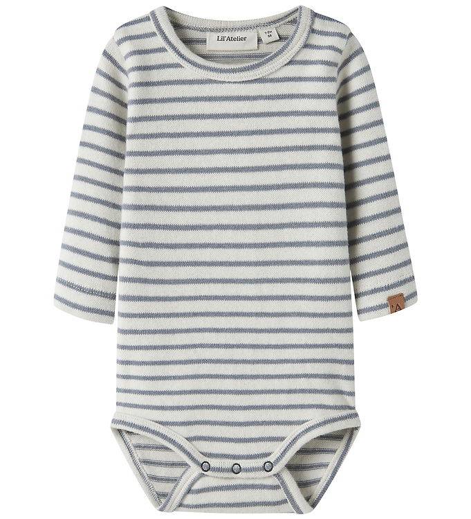 Lil Atelier Body l/æ - NbmThoro - Turtledove/Monument - Lil Atelier - 68 - Body L/Æ
