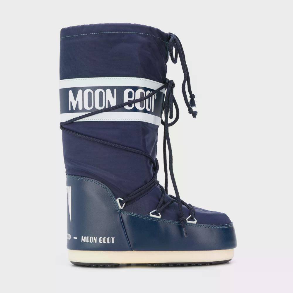 Moon Boot - Icon Logo Tryckta Snörkängor Skor - Dam - 39 EU -