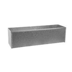 Liva altankasse, galvaniseret - 60 / 80 / 100 cm - 52 mm / 80 cm