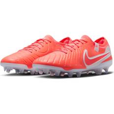 Nike Tiempo Legend 10 Elite FG Fußballschuhe Herren hot lava weiß