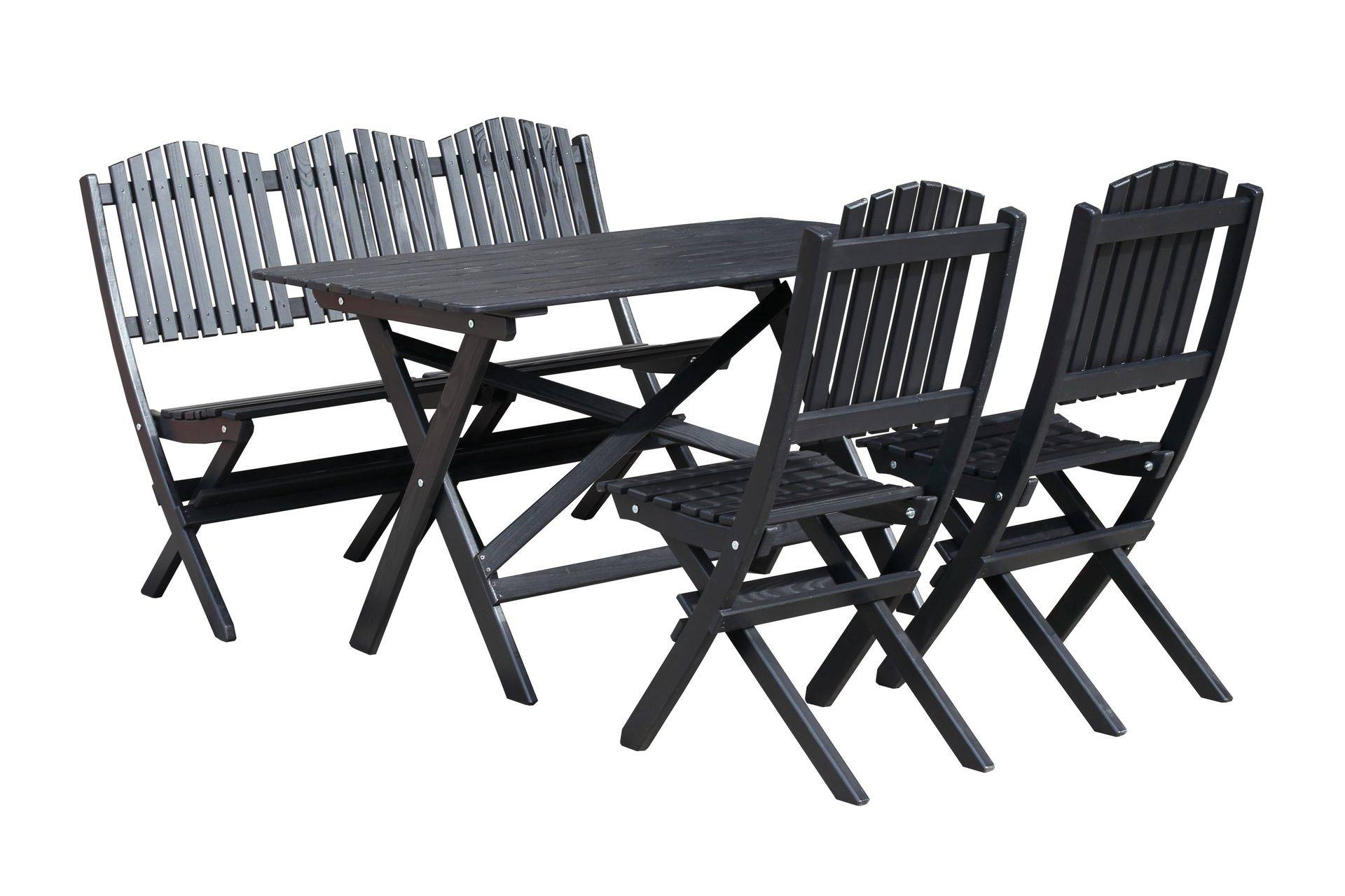 Lifestyle Garden Delpino Soffgrupp Utomhus - Kaffesvart Matgrupper utomhus