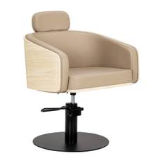 Gabbiano Woody Hairdressing Chair Beige