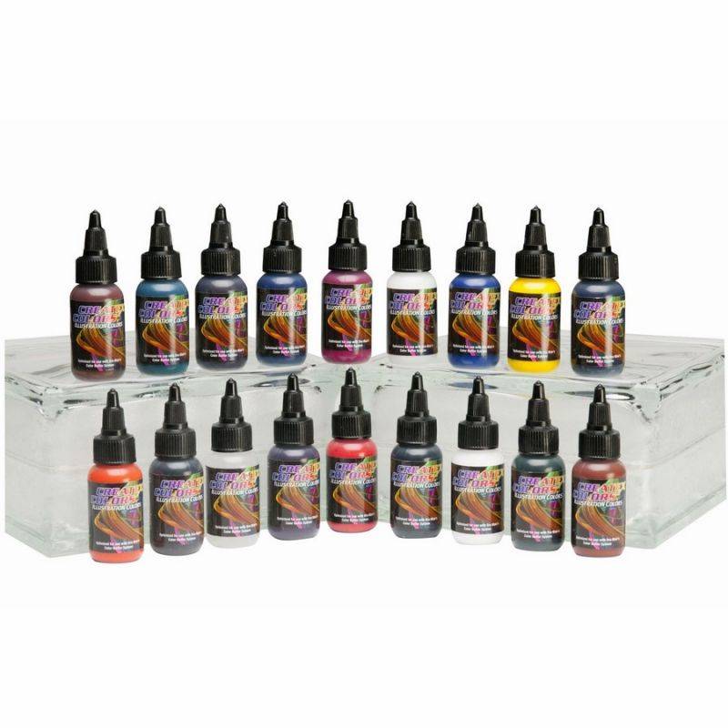 5080 Createx Illustration Color Wheel set 18 x 30ml