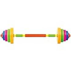 Play Kids Weight Set|Adjustable Kids Weights, Refillable Barbell Weights Set with Water/Sand, Non Slip Weight Kids Gym Equipment, Plastic Gym Weights for Children Pretend Play