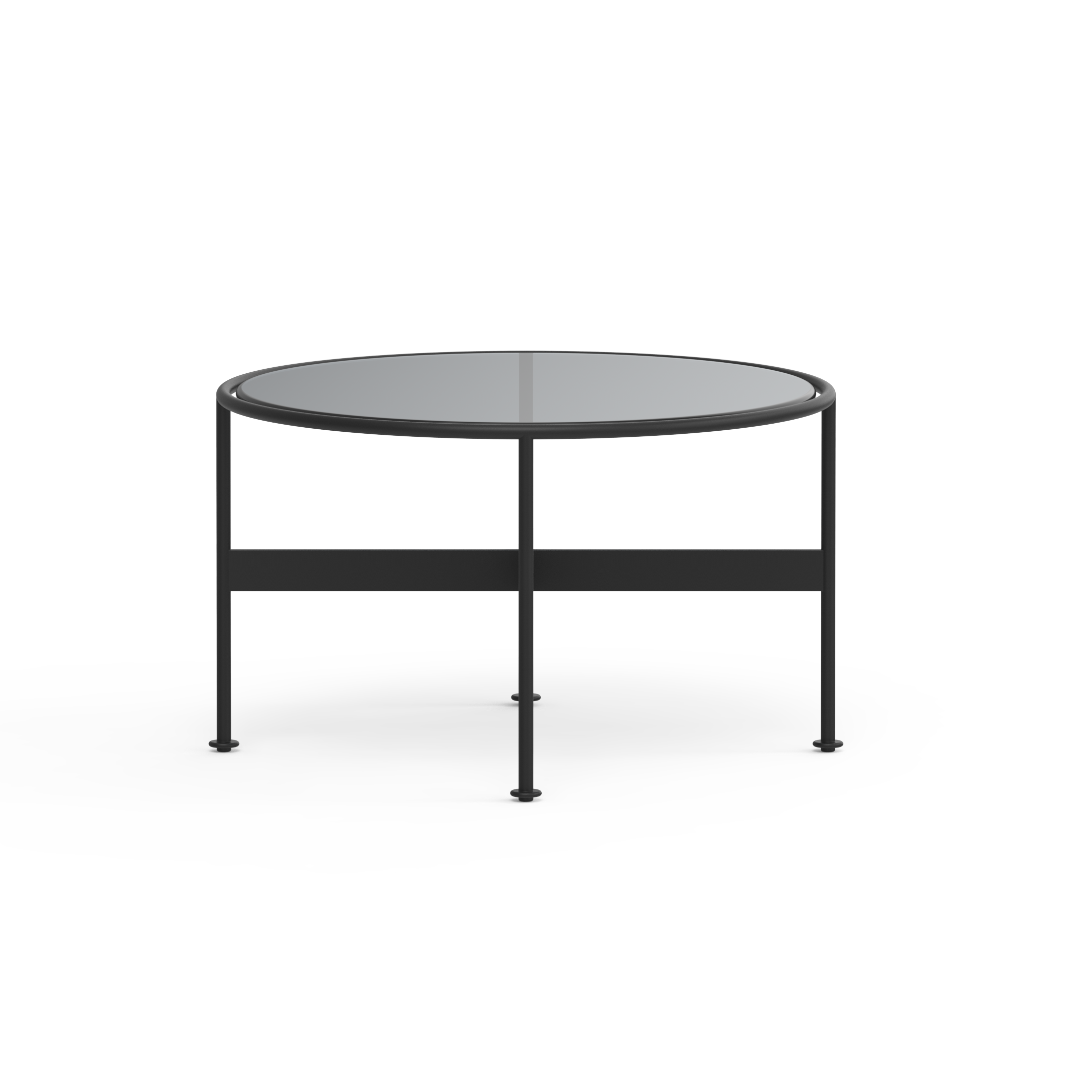 DK3 Baia Coffee Table Ø 60 x H 37 cm Sort pulverlakeret stål - Jacobsen Plus