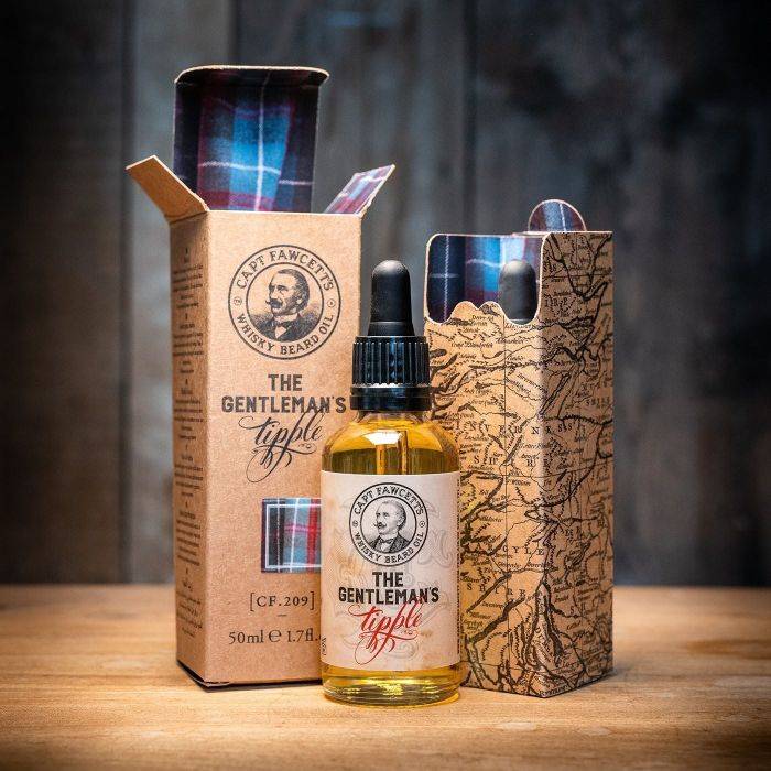 Captain Fawcett's The Gentleman's Tipple Whisky Beard Oil 50ml