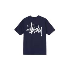 Stüssy Basic T-shirt Navy S