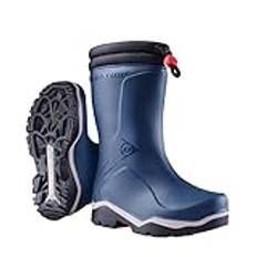 Dunlop Protective Footwear (DUO19) Unisex barn Dunlop Blizzard Wellington Boots, 48,5 EU, BLÅ - 29 EU