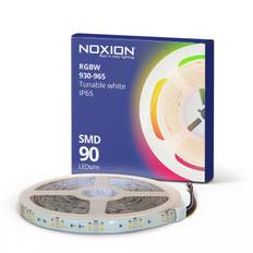 Noxion LED Strip Naga 5 Meter 24V - 90LEDs/m - 12W/m - RGBW - 930-965 Justerbar Hvid | 12mm - IP65 - Bedste Farvegengivelse - SMD2835+SMD5050
