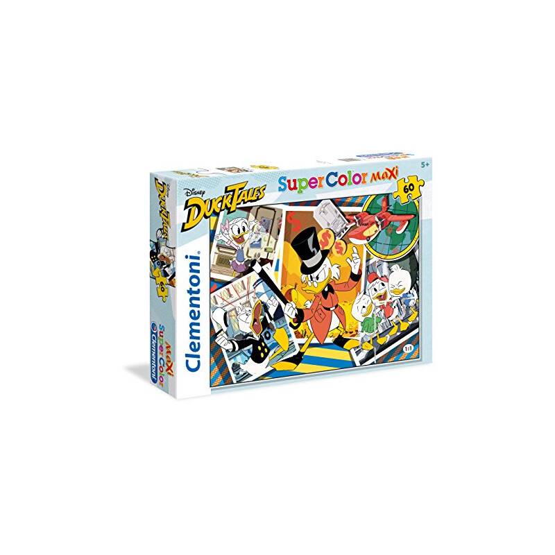 Clementoni 26432" Duck Tales-Maxi Puzzle, 60 Teile